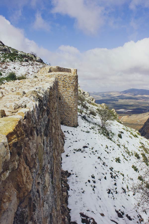 Restauración de murallas en Archidona